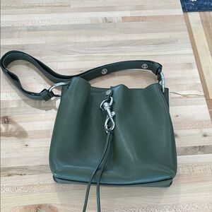 Rebecca Minkoff Green Leather Shoulder Bag
